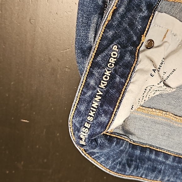 American eagle skinny kick crop jeans - Picture 5 of 9